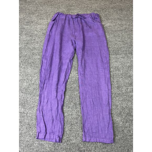Linen Pant 2 Lagom Minimalist Coastal Resort Beach Palm Cabin Rustic Boho Luxury - Picture 1 of 11